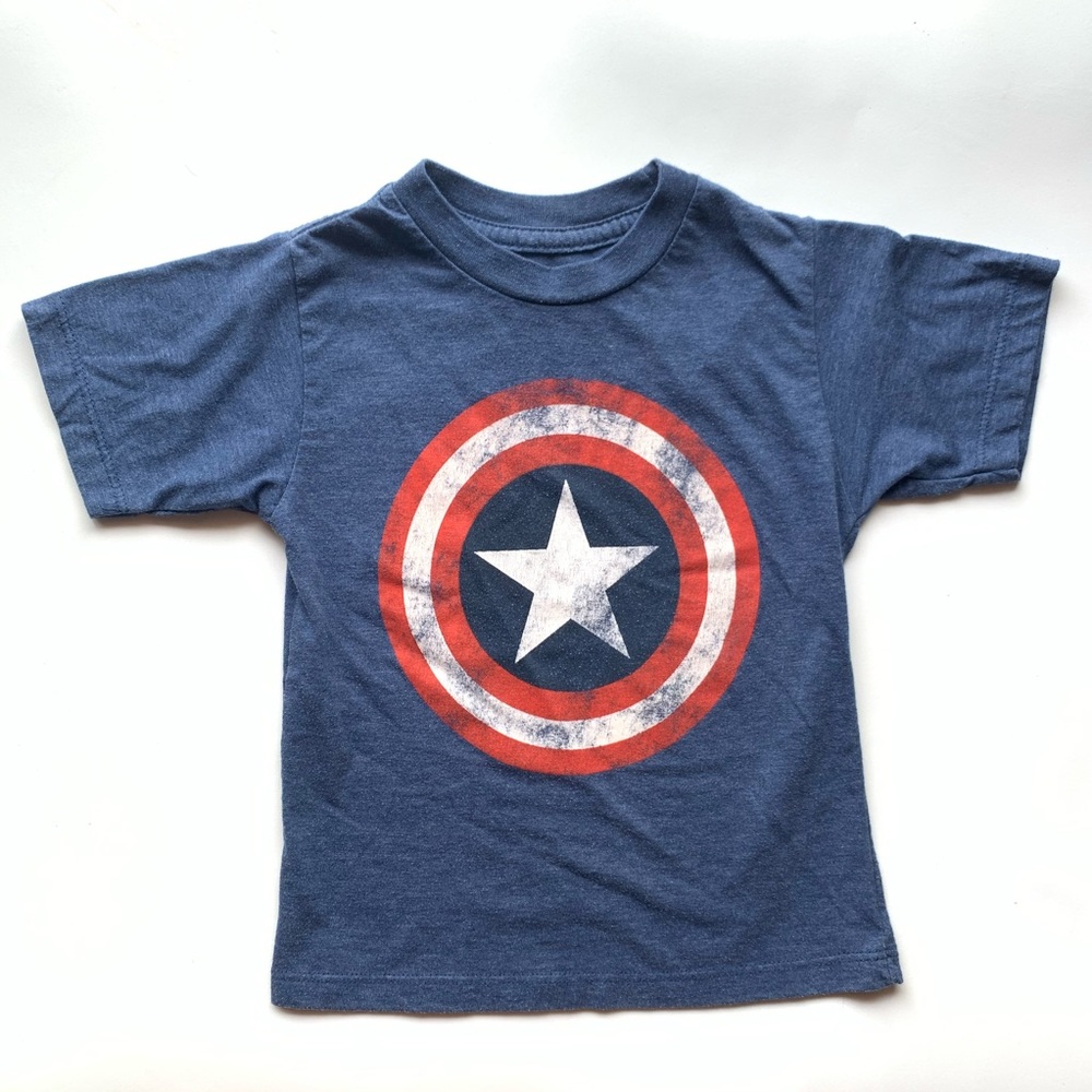 CAPTAIN AMERICA Marvel Shirt Boys 3T